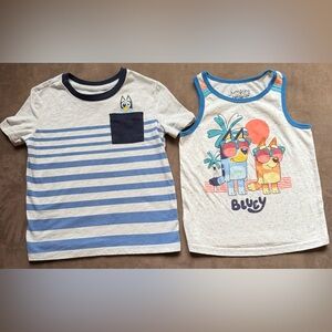 Toddler Bluey tops